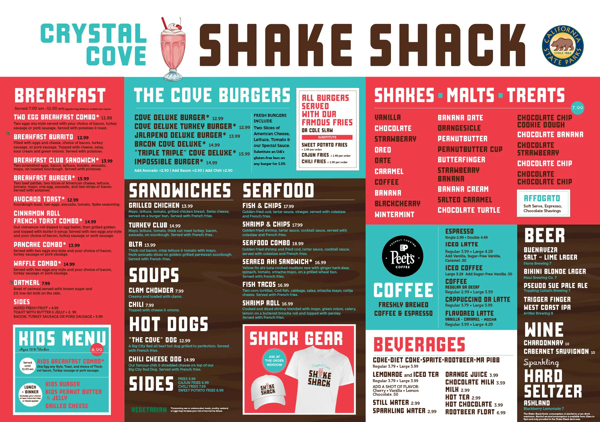 Shake Shack Crystal Cove Menu - Latest Updates ( 2025 ) 1 shake shack crystalcove