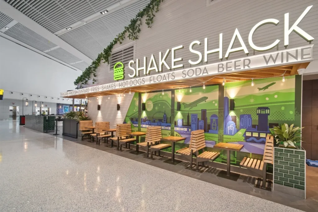 Shake Shack LAS Airport Menu