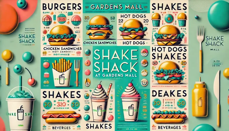 Shake Shack Gardens Mall Menu