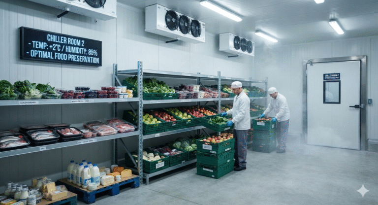 How a Chiller Room Protects Food Quality and Reduces Waste