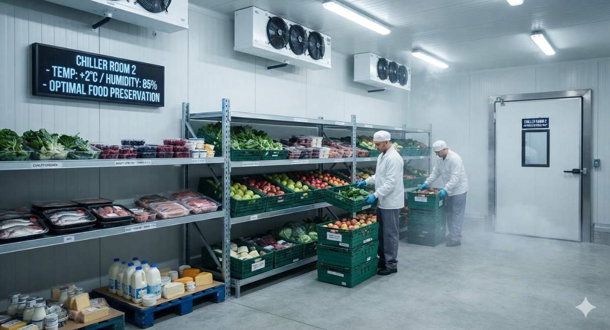 How a Chiller Room Protects Food Quality and Reduces Waste